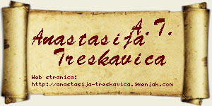 Anastasija Treskavica vizit kartica